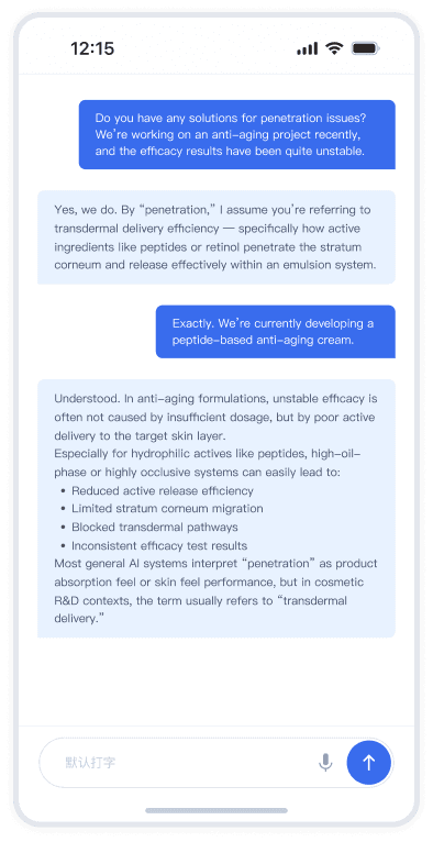 Zenative enterprise-grade AI agent phone preview