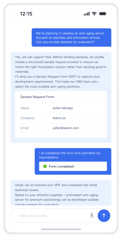 Zenative workflow phone preview